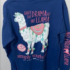 Simply southern long sleeve tee